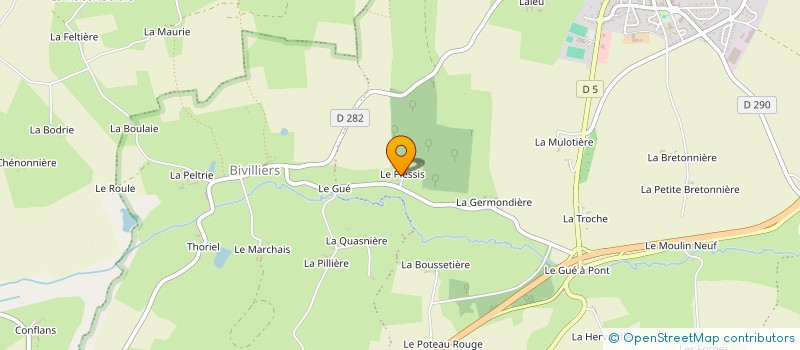 localisation de l'entreprise EARL MAILLOT à IRAI