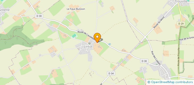 localisation de l'entreprise EARL MAINGOT  LINTOT