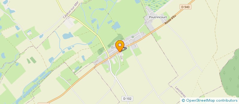 localisation de l'entreprise EARL MAISON  BRUTELLES