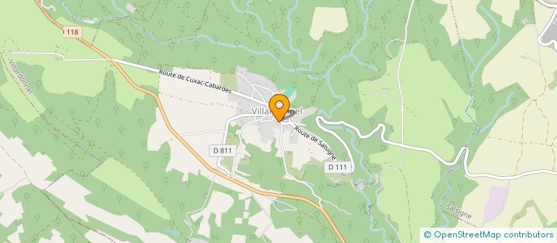 localisation de l'entreprise EARL MAISON BIAU  VILLARDONNEL