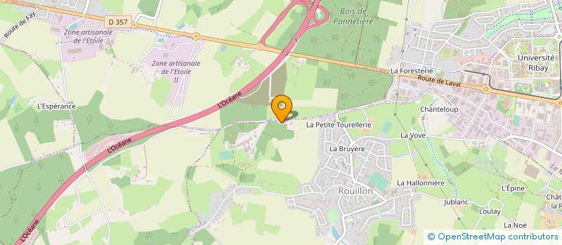 localisation de l'entreprise EARL MAISON GRUDE à PRUILLE-LE-CHETIF