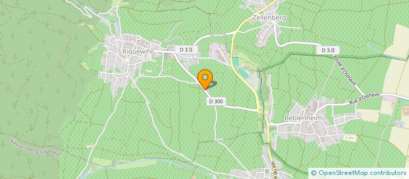 localisation de l'entreprise EARL MAISON HUEBER ET FILS  RIQUEWIHR