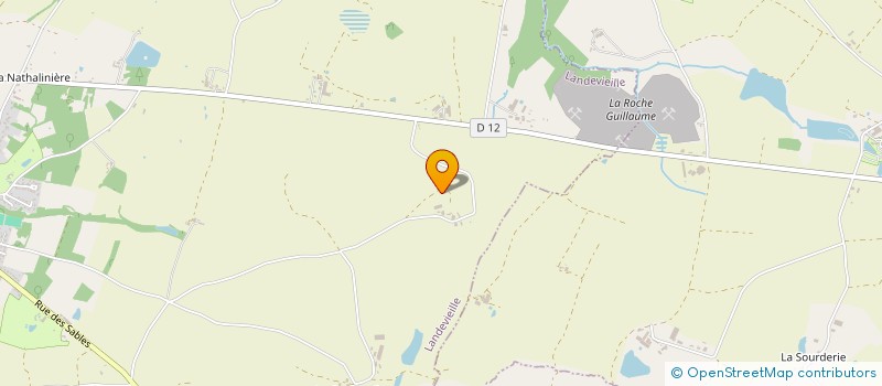 localisation de l'entreprise EARL MAISON MOUREUIL à LANDEVIEILLE