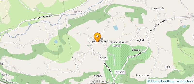 localisation de l'entreprise EARL MALBEC JEAN-PHILIPPE  CLERMONT-DESSOUS