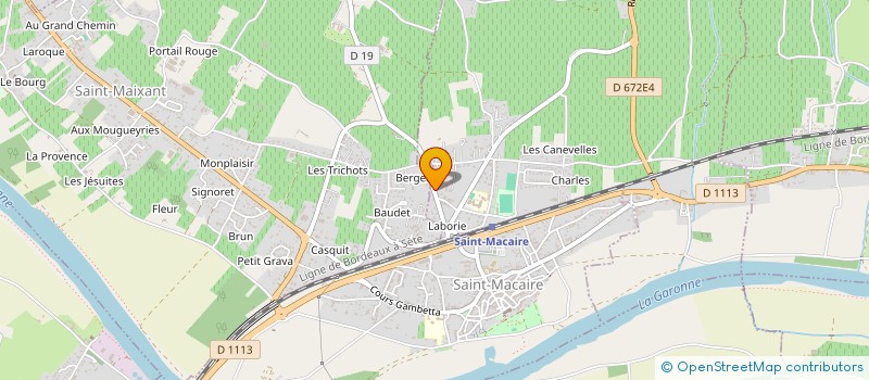 localisation de l'entreprise EARL MALLIE CHANTE LOISEAU  LE PIAN-SUR-GARONNE