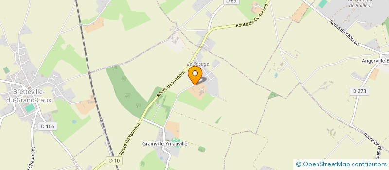 localisation de l'entreprise EARL MALO  GRAINVILLE-YMAUVILLE