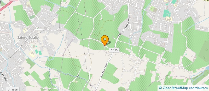 localisation de l'entreprise EARL MANAUD GUIBBERT  SAINT-LOUBES