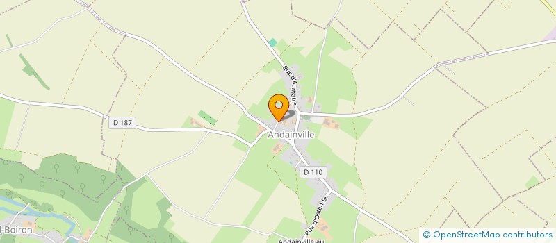 localisation de l'entreprise EARL MANCHION  ANDAINVILLE