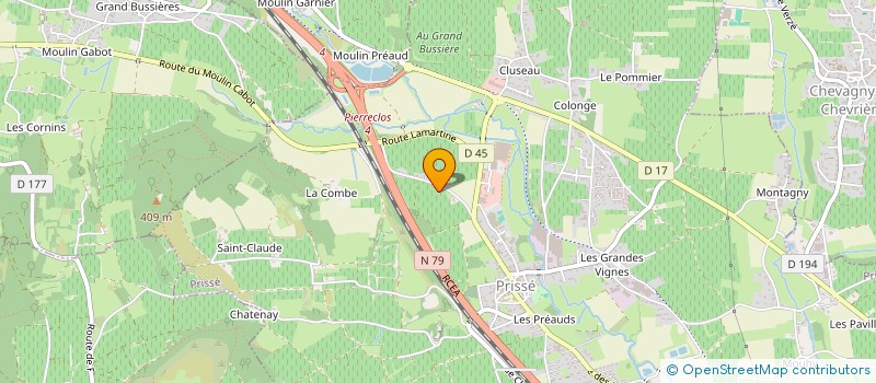 localisation de l'entreprise EARL MANIGAND à PRISSE