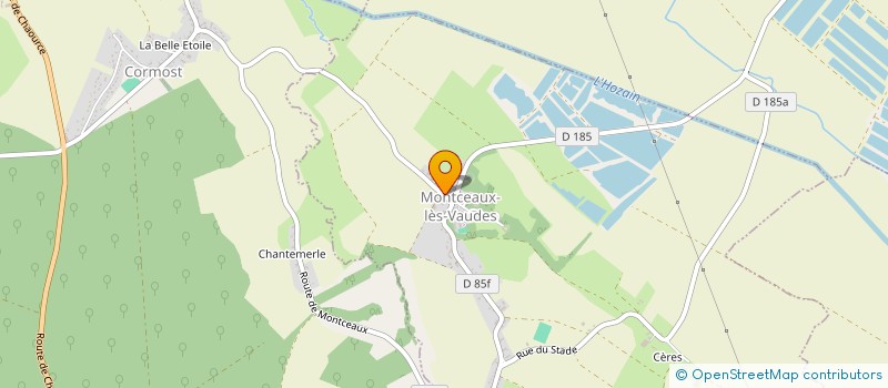 localisation de l'entreprise EARL MANIGRE  MONTCEAUX-LES-VAUDES