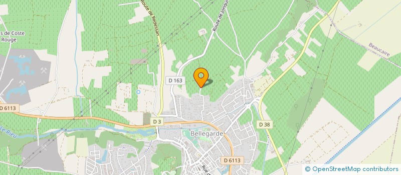 localisation de l'entreprise EARL MANZONE à BELLEGARDE
