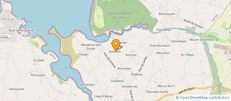localisation de l'entreprise EARL MARC à PLOUGOULM