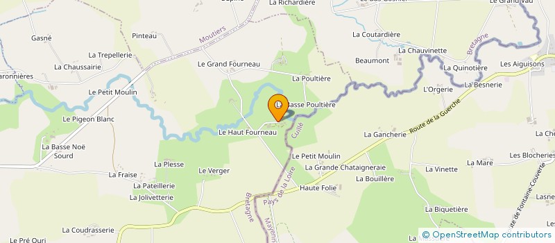 localisation de l'entreprise EARL MARCHAND  AVAILLES-SUR-SEICHE