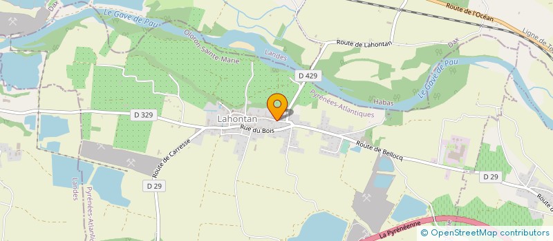 localisation de l'entreprise EARL MARCIAC à LAHONTAN