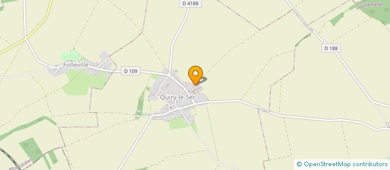 localisation de l'entreprise EARL MARCINEK  QUIRY-LE-SEC