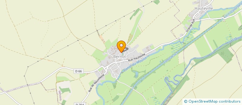 localisation de l'entreprise EARL MARECAT  BERNOT