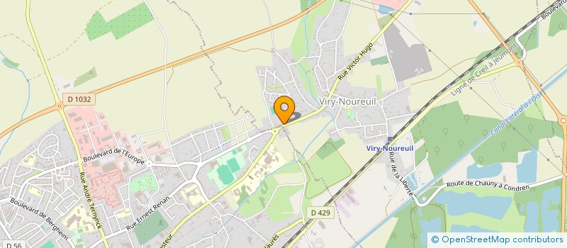 localisation de l'entreprise EARL MARGOTTET  CAILLOUEL-CREPIGNY