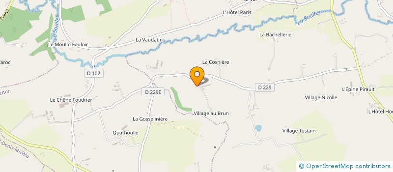 localisation de l'entreprise EARL MARIETTE à NOTRE-DAME-DE-CENILLY
