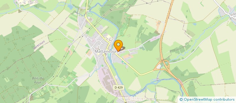 localisation de l'entreprise EARL MARLANGEON à MATTAINCOURT