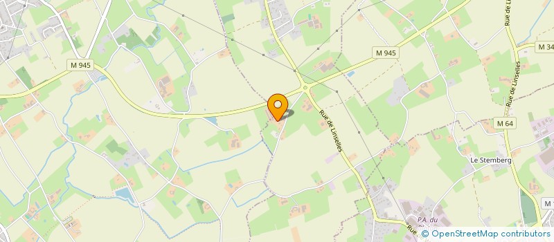 localisation de l'entreprise EARL MARLIERE à WERVICQ-SUD
