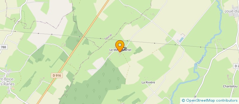 localisation de l'entreprise EARL MARLY AGRI à JOUE-DU-PLAIN