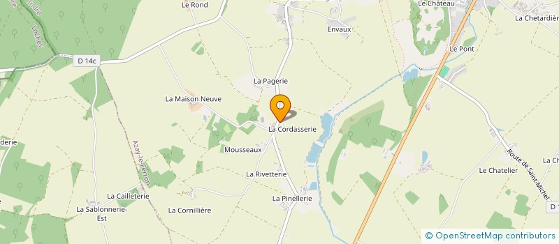 localisation de l'entreprise EARL MAROTTE à AZAY-LE-FERRON