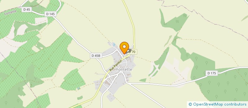 localisation de l'entreprise EARL MARQUANT LHUILLIER  FONTETTE