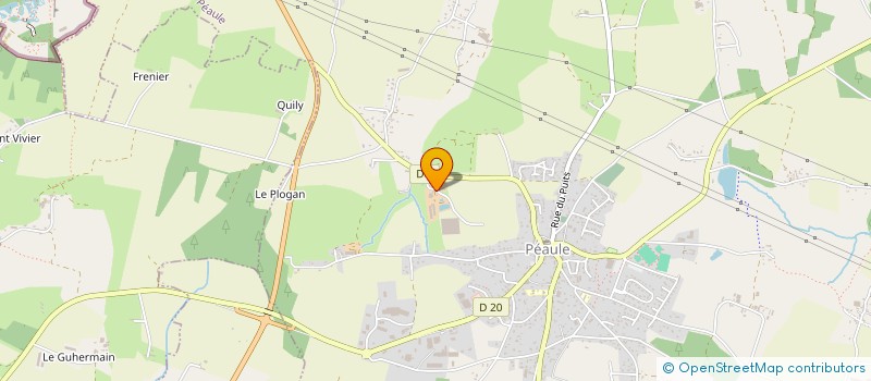 localisation de l'entreprise EARL MARREC à PEAULE