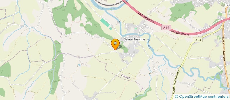 localisation de l'entreprise EARL MARTIMOUR  ORTHEZ