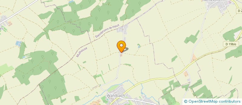 localisation de l'entreprise EARL MARTIN  WAHLBACH