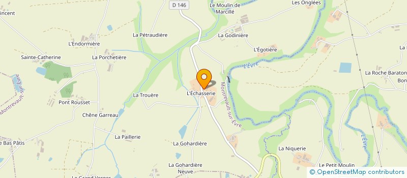 localisation de l'entreprise EARL MARTIN  BEAUPREAU-EN-MAUGES
