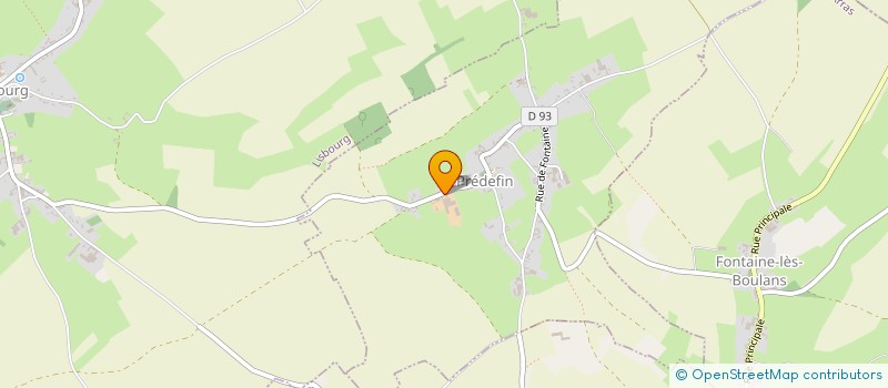 localisation de l'entreprise EARL MARTINAGE GARACHE  PREDEFIN