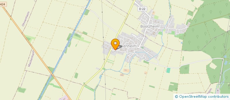 localisation de l'entreprise EARL MARX  SAASENHEIM