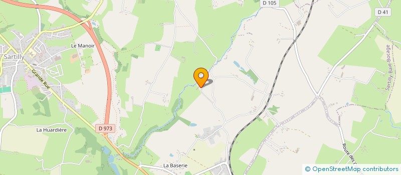 localisation de l'entreprise EARL MARY  SARTILLY-BAIE-BOCAGE