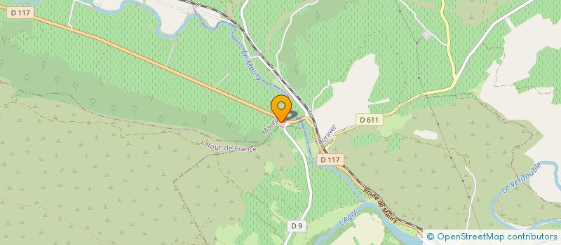 localisation de l'entreprise EARL MAS CAMPS  MAURY