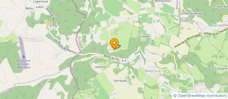 localisation de l'entreprise EARL MAS DE SABY à MAUROUX