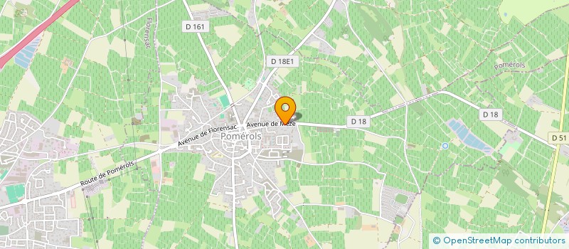 localisation de l'entreprise EARL MAS PUECH  POMEROLS