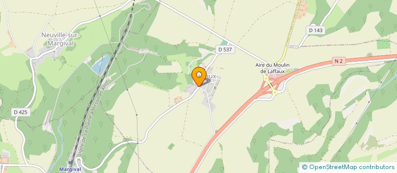 localisation de l'entreprise EARL MASSCHELEIN  LAFFAUX