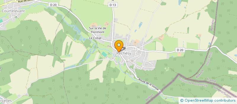 localisation de l'entreprise EARL MATE à RECHESY