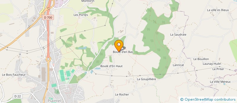 localisation de l'entreprise EARL MATHIEU JOUAN à PLAINTEL