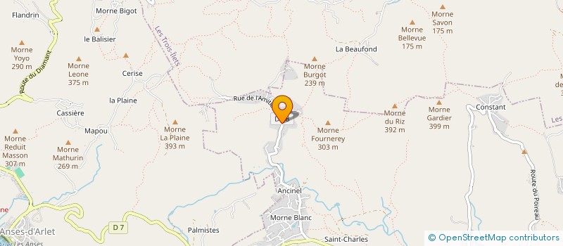 localisation de l'entreprise EARL MATIONA  LE DIAMANT