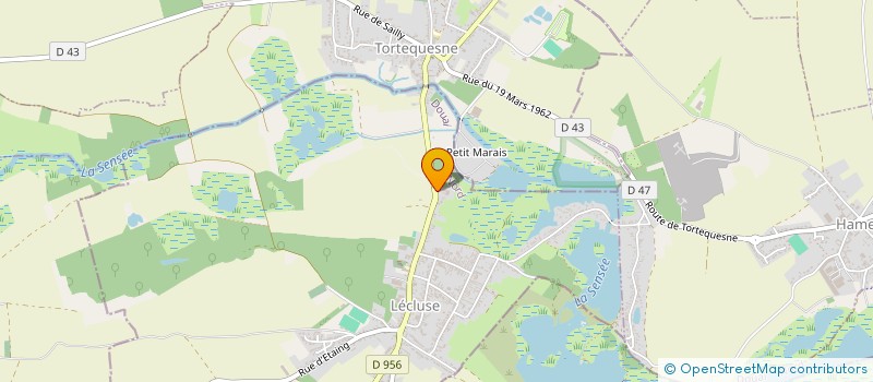 localisation de l'entreprise EARL MATON  LECLUSE