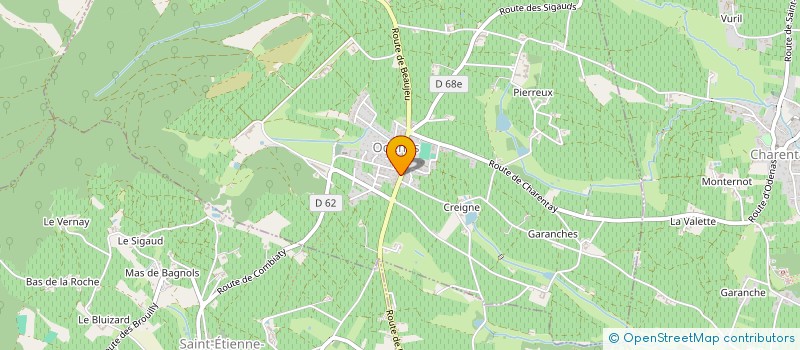 localisation de l'entreprise EARL MAUD MATHIEU  SAINT-LAGER