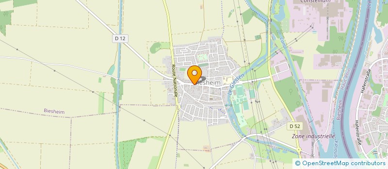 localisation de l'entreprise EARL MAURER  BIESHEIM