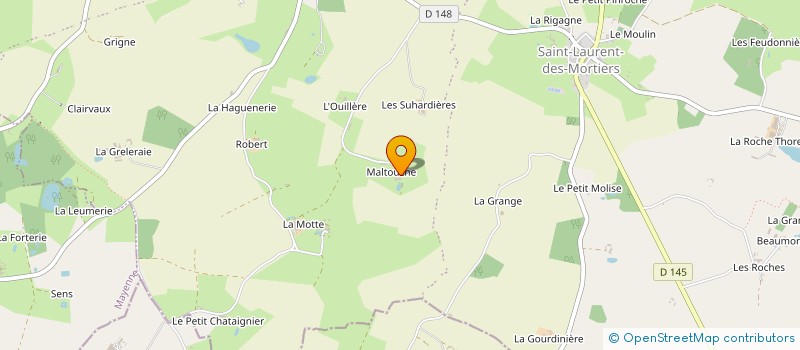 localisation de l'entreprise EARL MAUSSION à BIERNE-LES-VILLAGES
