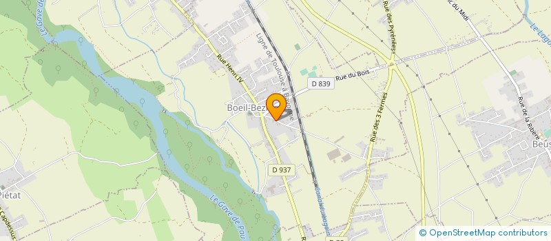 localisation de l'entreprise EARL MAYSOU à BOEIL-BEZING