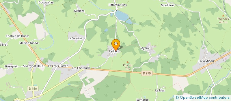 localisation de l'entreprise EARL MAZALEGUE  NEUVIC-ENTIER