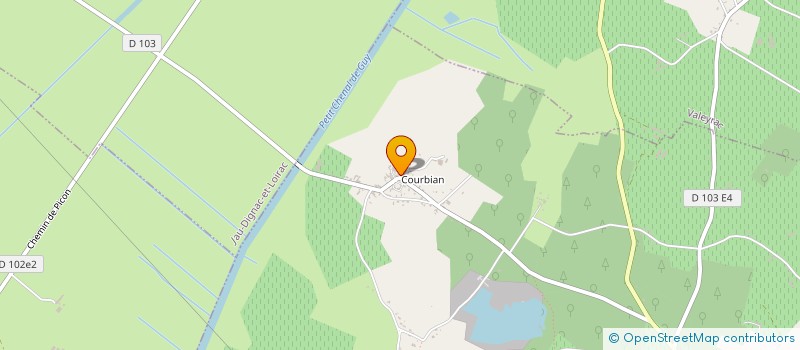 localisation de l'entreprise EARL MC ET C GRETEAU  BEGADAN