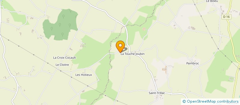 localisation de l'entreprise EARL MEGRET à SEVIGNAC