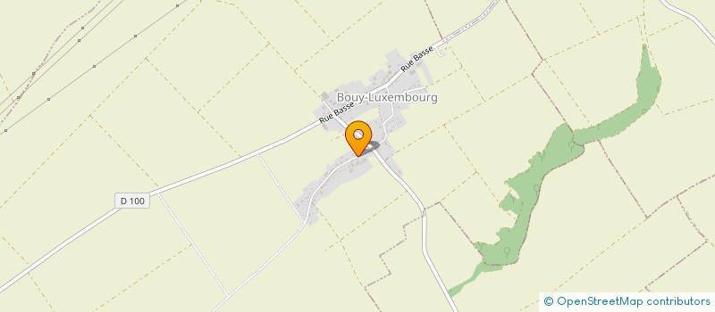 localisation de l'entreprise EARL MEISTER à BOUY-LUXEMBOURG